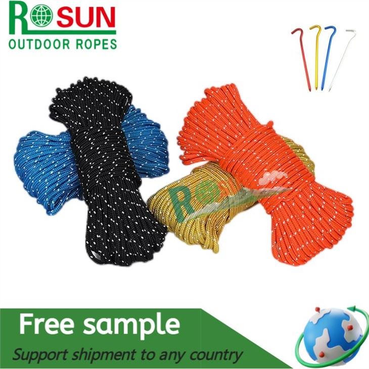 Tent Rope With Tensioners (6)